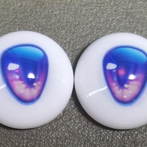 Realistic Doll Eyes Resin Eyes Cartoon Animetic Eye for DD/Bjd Doll Accessories,1/3 1/4 BJD Eyes Toy Eyes 15mm 20mm 22mm,Many Colors