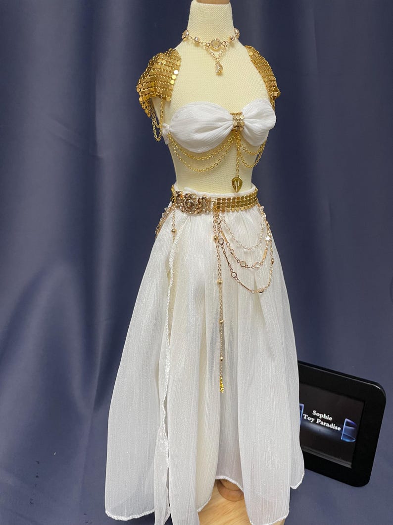 Romantic Exotic Doll Dress,Custom Doll Clothes 1/3 1/4 1/6 Bjd Clothes Doll Outfit for 1/3 1/4 1/6 Bjd Doll image 5