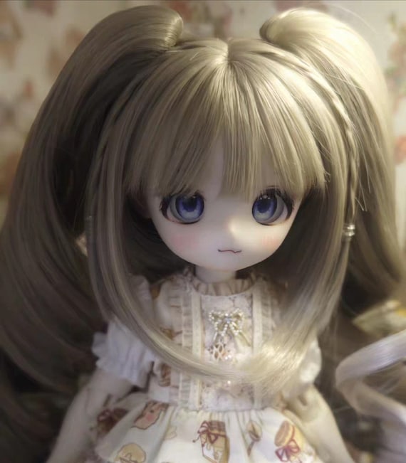 ドールウィッグ コスプレウィッグ カーリーウィッグ 1/3 1/4 1/6 BJD