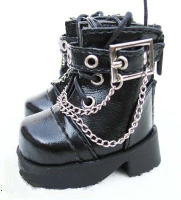 Ximitoy MSD Shoes Für BJD Puppen 1/3 Größe – Weiße Schnürschuhe / Stiefel Aus Polyurethan, Für Männliche & Weibliche Puppen