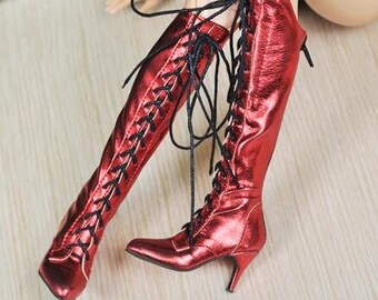 High Heel Doll Shoes,1/4 BJD Shoes,1/3 Bjd Doll Shoes,Miniature Doll Boots