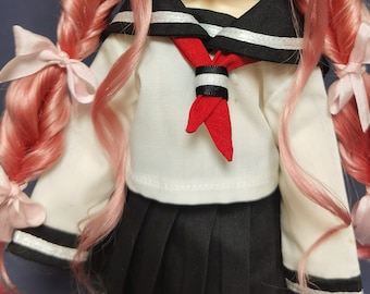 1/3 1/4 1/6 BJD Doll Clothes Include Shirts,Skirt and Tie,Fashion School Uniform BJD Clothes for Dolls Accessories
