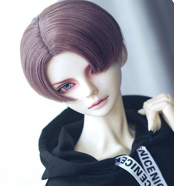 Doll Wig 1/3 1/4 1/6 1/8 BJD Wig for Dolls,Short Wig Synthetic Doll Hair for Boy Doll Toy,BJD Wig 6-7'',7-8'',8-9'',5-6'' Doll Hair