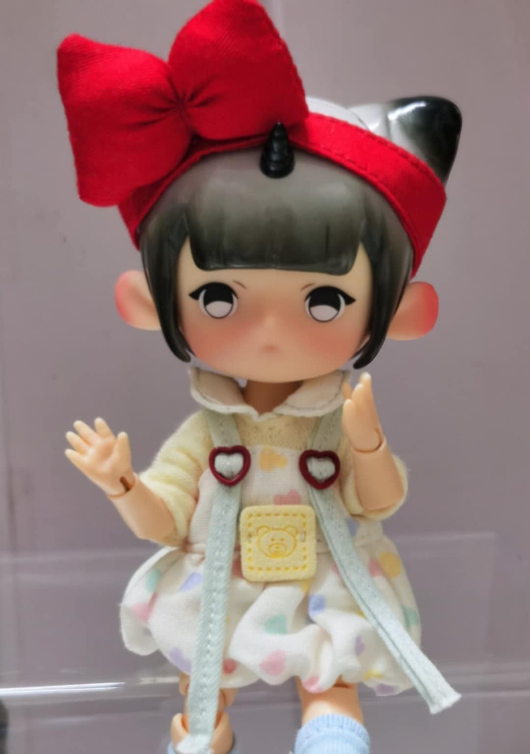 Custom Ob11 Clothes 1/12 Bjd Clothe,cute Crawl Suit Doll Dress Bjd ...
