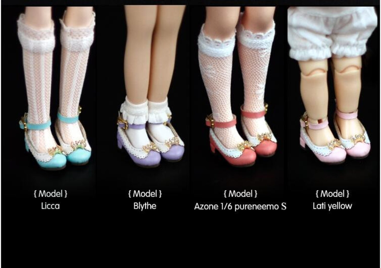 3CM Doll Shoes Blythe Shoes for 1/8 BJD Licca Momoko Holala Etsy