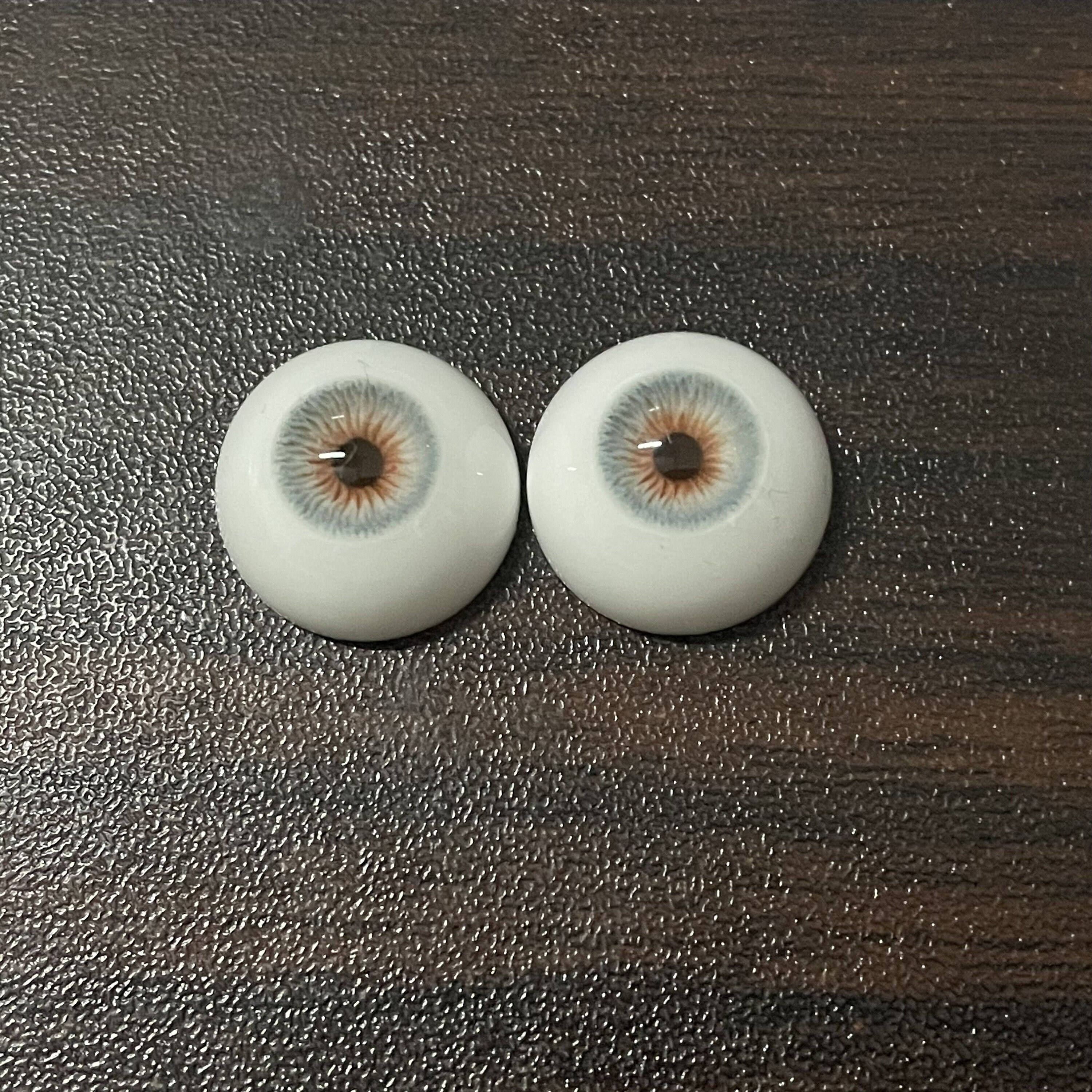 Realistic Resin Doll Eyes for 1/3 1/4 1/6 BJD Doll,safety Eyes BJD