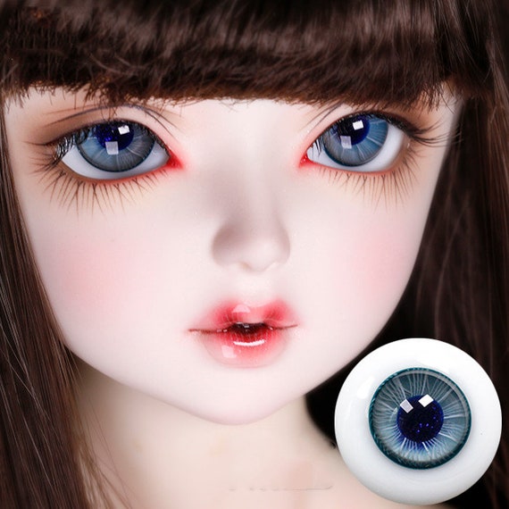 Bjd Puppen Halbrund Acryl Augen reborn  16mm 5 Paare 