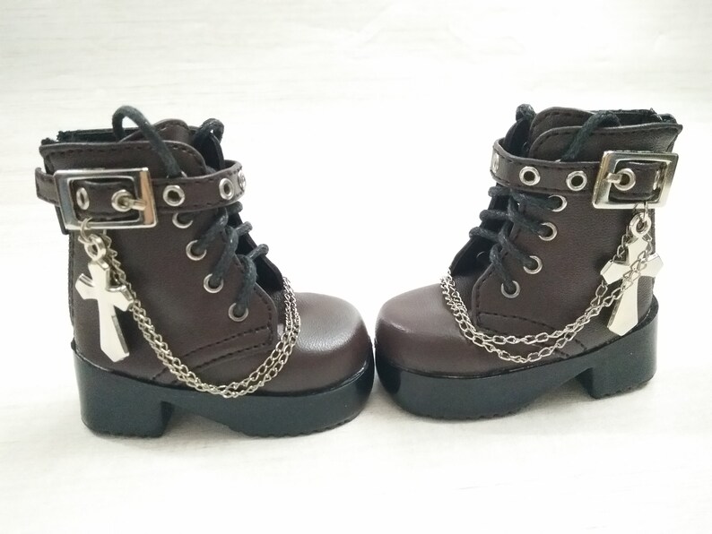 Ximitoy MSD Shoes Für BJD Puppen 1/3 Größe – Weiße Schnürschuhe / Stiefel Aus Polyurethan, Für Männliche & Weibliche Puppen