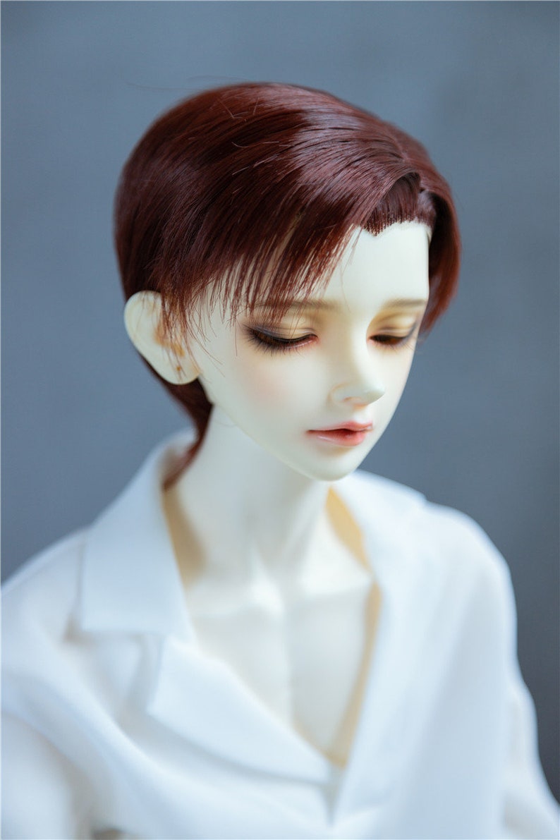 Cool Short Doll Wig Boy Doll Wig 8.59.5'' Doll Wig Etsy