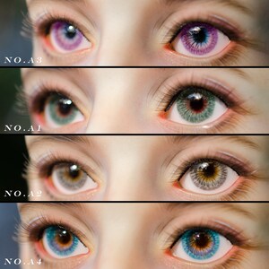 Realistic Resin Doll Eyes for 1/3 1/4 1/6 BJD Doll Like  Yosd/msd/minifee/sd13/sd17 Doll,safety Eyes BJD Eyes 12mm 14mm 16mm 18mm  Small Iris 