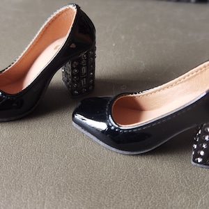 Stylish 1/3 BJD High Heel Doll Shoes - Miniature  Doll Boots for Dolls