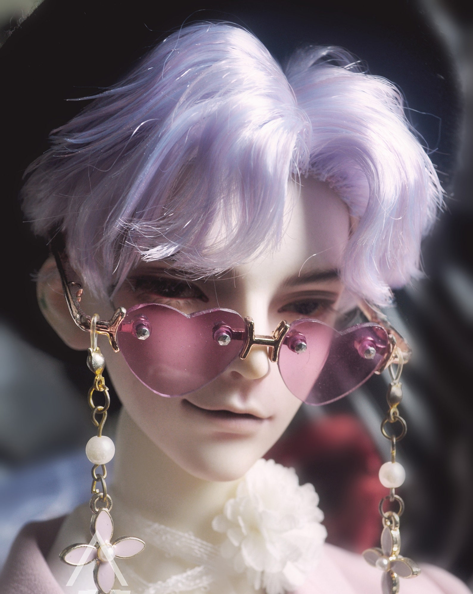 Short Wig Boy Doll Wigs 1/3 Bjd Wig 89'' Curly Wig Etsy