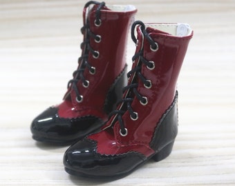 1/3 BJD Shoes,1/4 Bjd Shoes for Doll Accessories,Leather Shoes Doll Boots