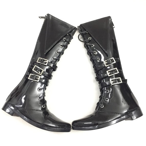 1/4 Bjd Shoes 1/3 BJD Shoes for Bjd Doll Accessories,Black Leather Shoes Doll Boots