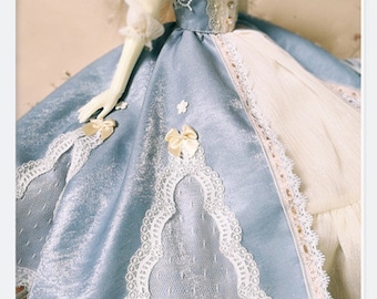 Fashion Bjd Doll Dress,Ball Jointed Doll Clothes for 1/3 1/4 Bjd Doll
