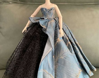 Fashion Doll Clothes Bjd Dress Outfits for 1/3 1/4 Bjd Doll