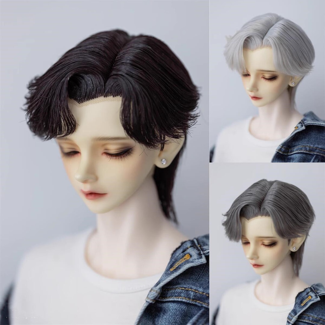 Cool Boy Doll Wig Curly Wig 1/3 SD BJD Wig 89'' for Dd/smart Doll/sd17