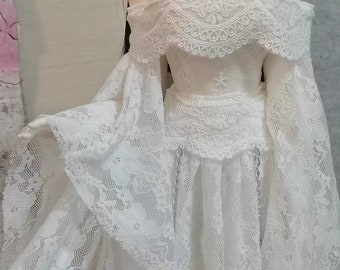 Doll Dress Wedding Dress 1/3 1/4 1/6 BJD Clothes for Bjd Doll,Fashion Bjd Outfit