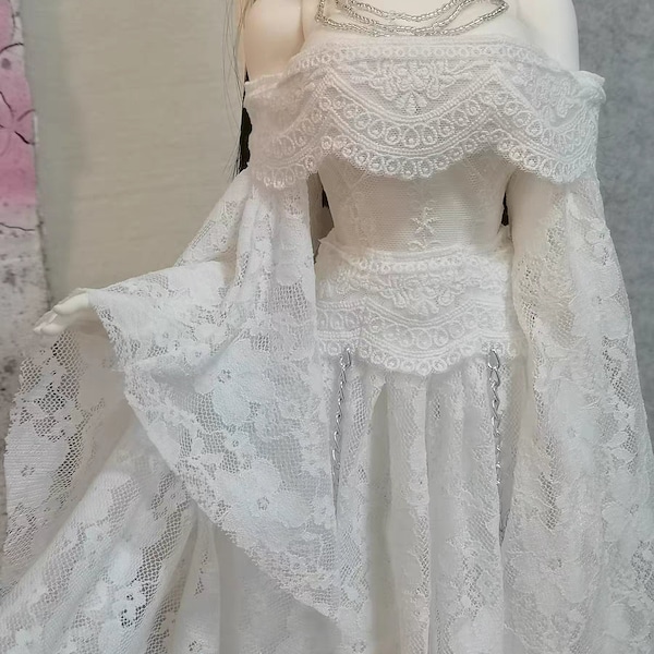 Doll Dress Wedding Dress 1/3 1/4 1/6 BJD Clothes for Bjd Doll,Fashion Bjd Outfit