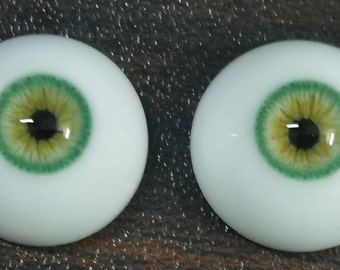 Doll Eyes,Toy Eyes,Bjd Eyes 12mm 14mm16mm 18mm,Safety Eyes,Realistic Eyes,Resin Eyes for Bjd Doll/Art Doll Accessories