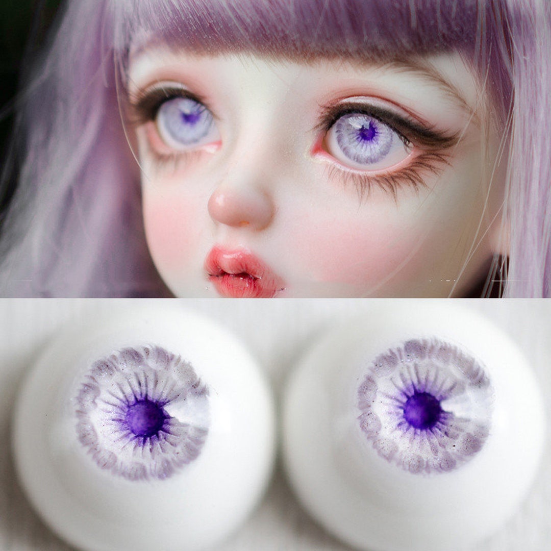 Ball Jointed Doll Eyes, Realistic Safety Eyes, 10mm 12mm 14mm 16mm 18mm Bjd  Eyes, Pink-Blue Resin Eyes - Yahoo Shopping