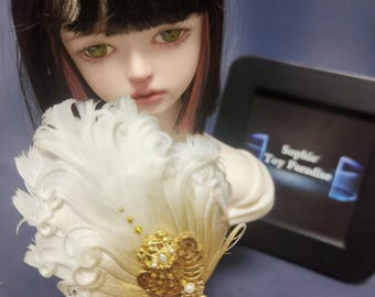 Fashion Doll Federfächer für 1/3 1/4 BJD Doll Accessories