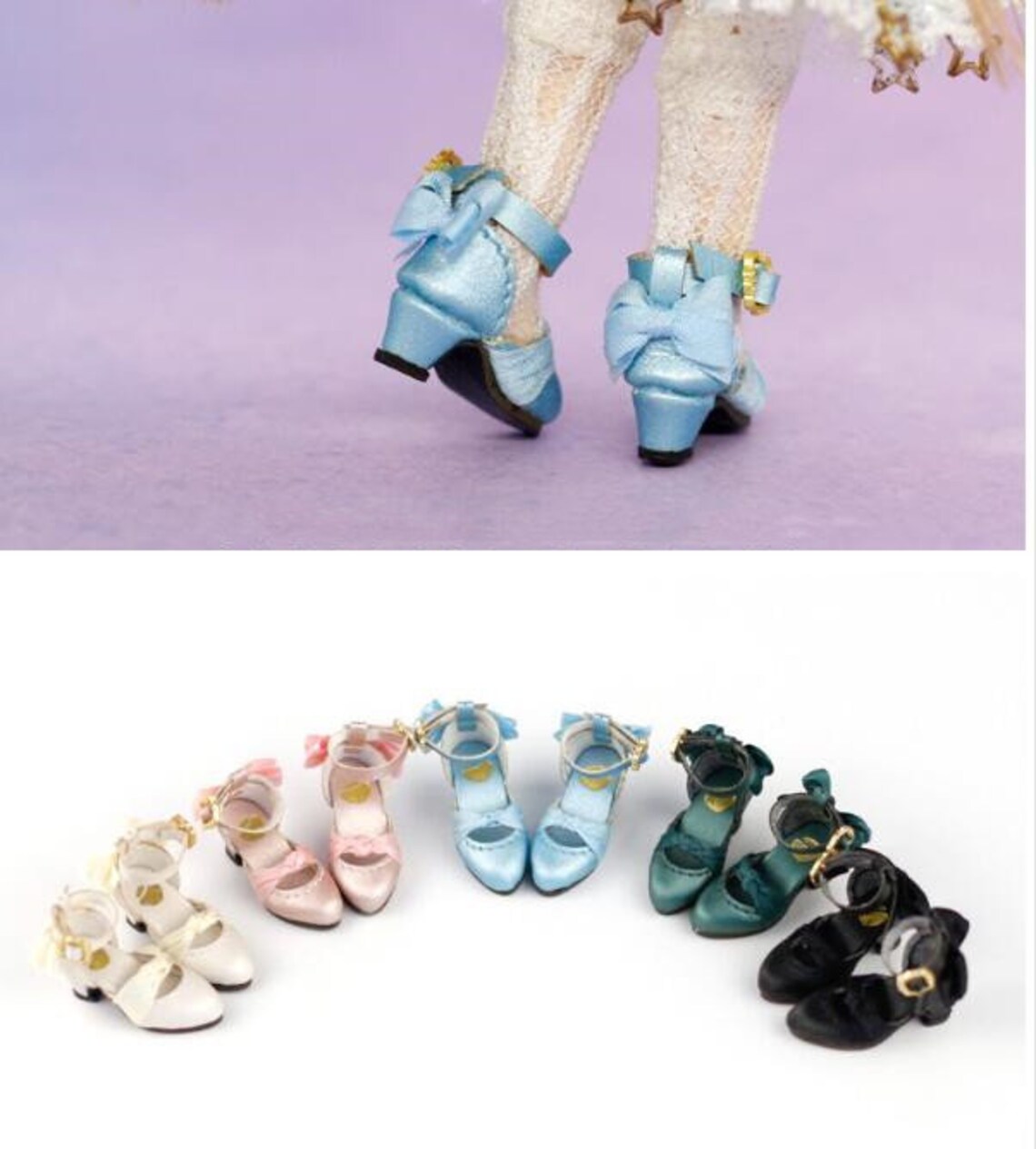 High Heel Doll Shoes for Middle Blythe OB11 Mico DollsFashion Etsy