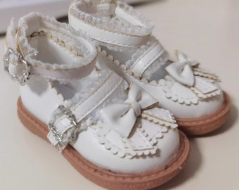 Lolita Doll Shoes, Bow-knot Boots, BJD Doll Accessories