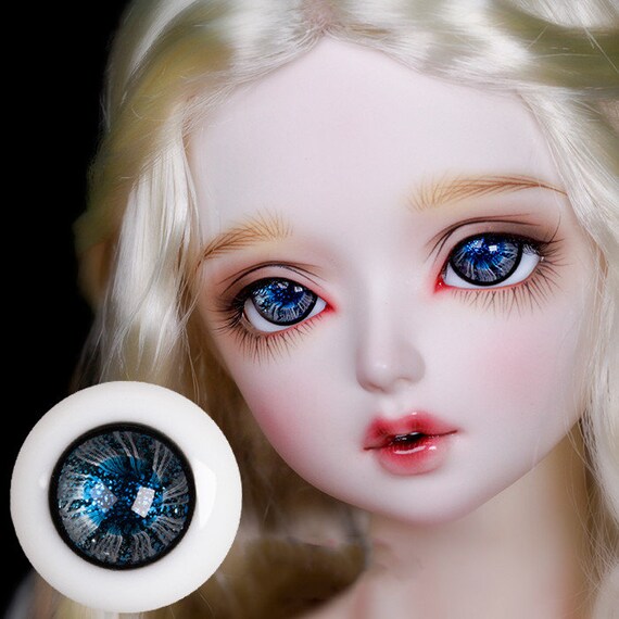 10mm Wine Red For BJD Doll Dollfie Glass Eyes Outfit 