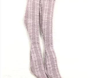Puppen elastische rosa Bowknot lange Socken Strümpfe für 1/3 BJD SD AS DOD 