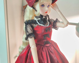 Doll Dress Custom Size Doll Clothes,1/3 1/4 1/6 Bjd Clothes for BJD Dolls
