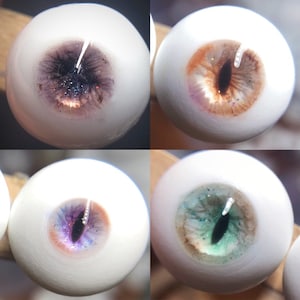 Resin BJD Doll Eyes, 12-16mm Small Iris, Toy Accessories