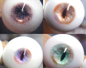 Resin BJD Doll Eyes, 12-16mm Small Iris, Toy Accessories