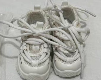 Zapatillas Bjd de 70 cm, 1/3, 1/4, zapatos casuales para muñecas, zapatos deportivos con cordones para muñecas, accesorios