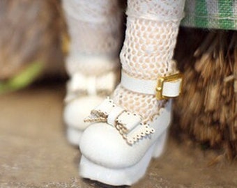 High Heels Doll Shoes for 1/8 BJD OB11 Ob24 Doll Accessories,Mini Doll Boots