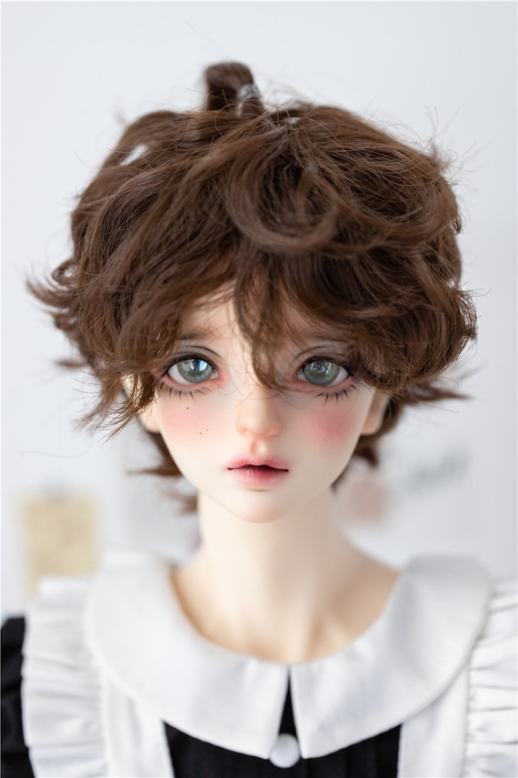 Short Wig Boy Doll Wigs Soft Silk Bjd For 1/3 1/4 1/6 1/8 & Blyth  Accessories, Custom Hair - Yahoo Shopping