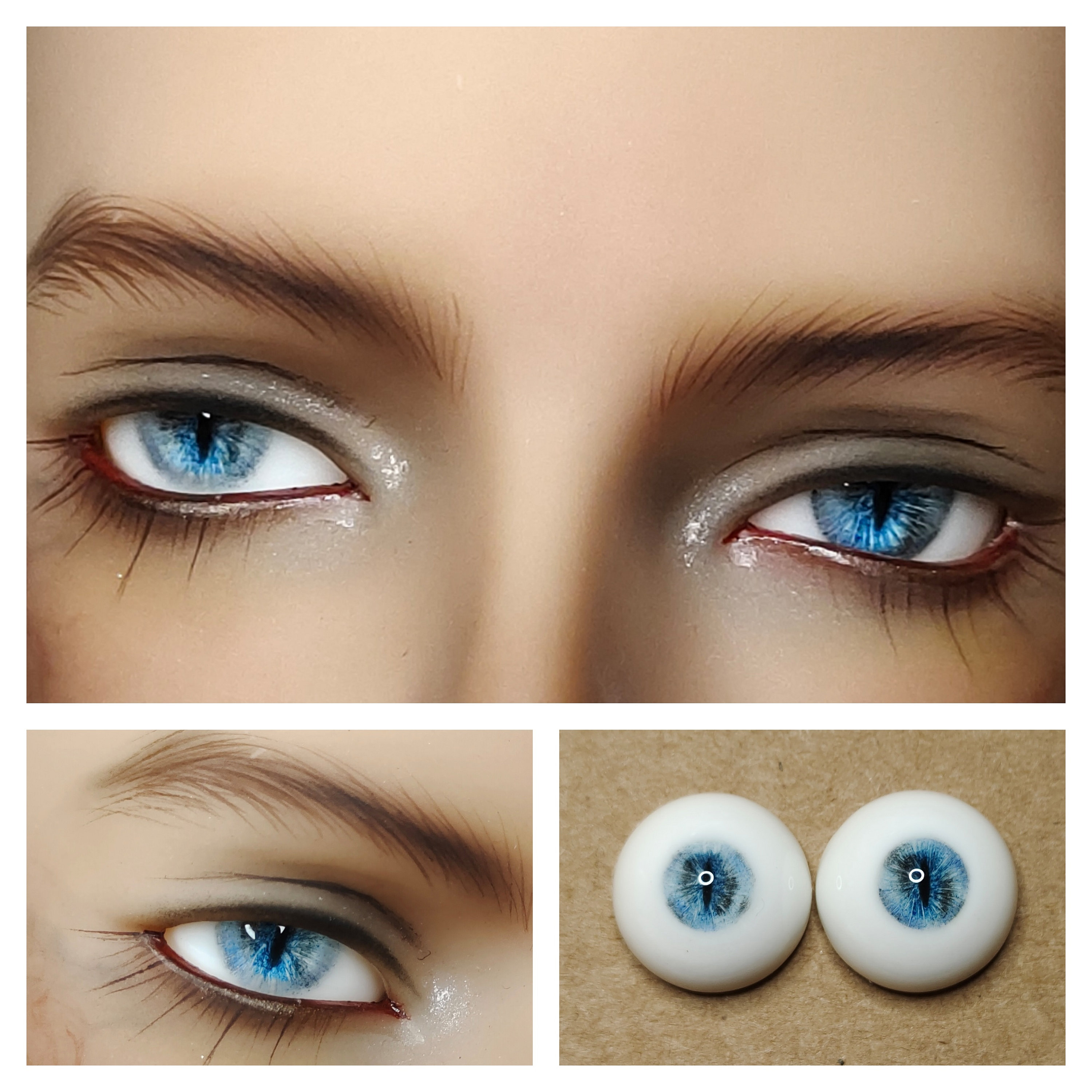 4 Colors Realistic Doll Eyes Safety Eyes Animal Eyestoy Eyes - Etsy