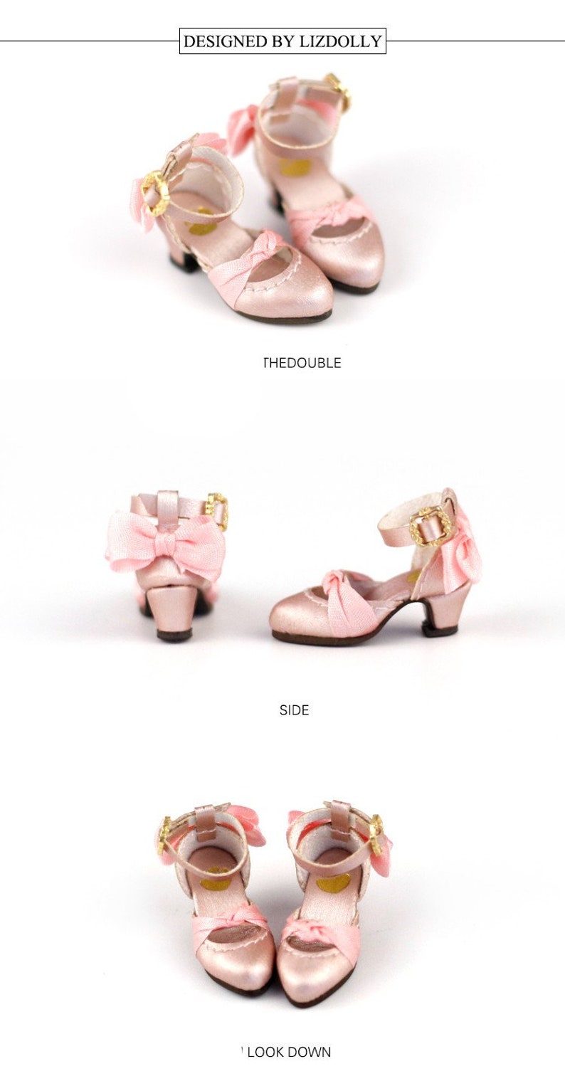 High Heel Doll Shoes for Middle Blythe OB11 Mico Dollsfashion Etsy