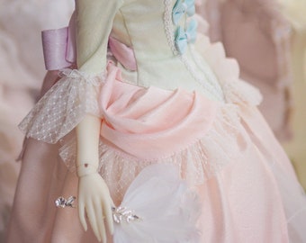 BJD Doll Dress, 1/3 Scale Outfit, Fashion Doll Accessories