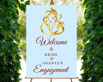 Indian wedding sign, Reception sign, Wedding Celebration sign, Henna Sign, Wedding Welcome Sign, Mehendi decor, engagement sign,