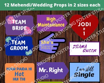 Indian Wedding Props Etsy