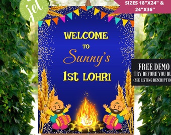 First Lohri Sign - Etsy