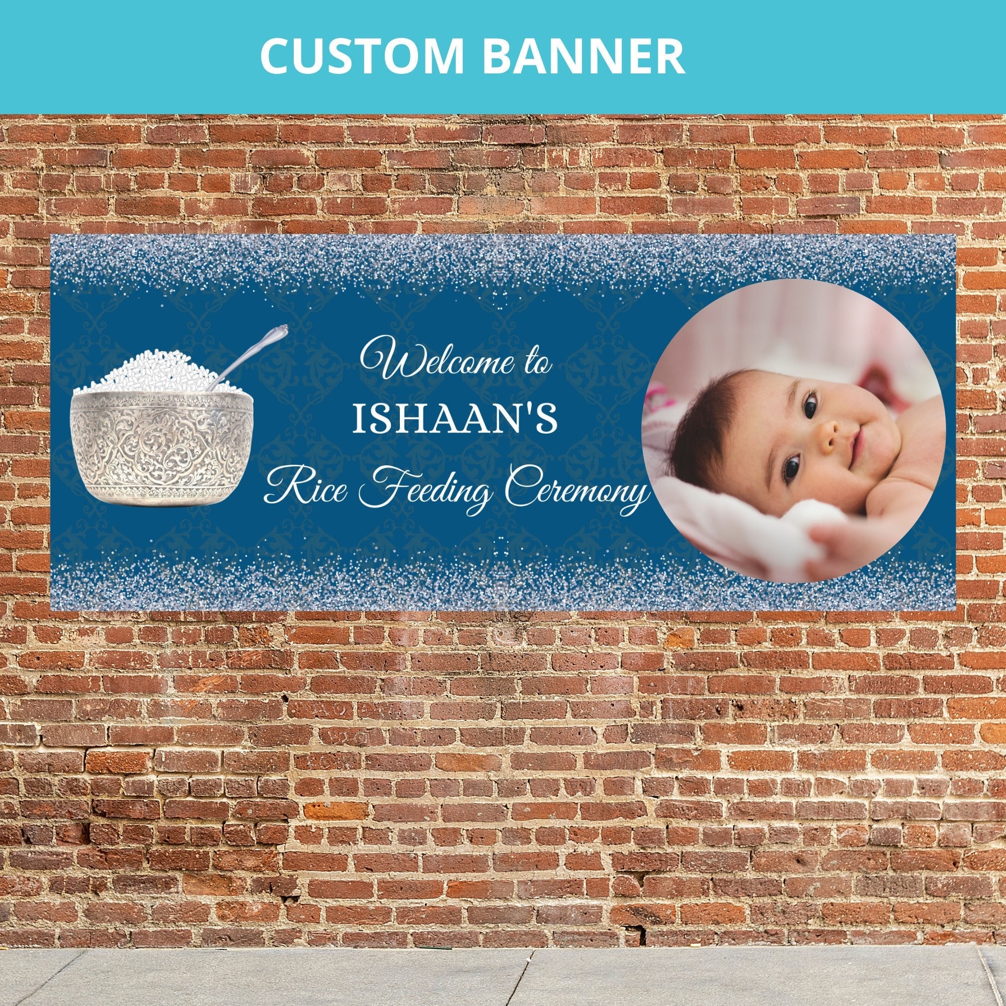 Custom Vinyl Banner Digital File for Various Occasions Desi - Etsy Canada