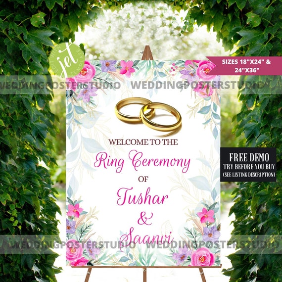 Buy Creative Handicraft- Engagement Ring Platter,Ring Ceremony,Ring Tray,  Ring Platter,Rakhi Plate,New Designs of Ring Plate (Round Platter),Ring  Ceremony,Ring Plate with Flowers Online at Low Prices in India - Amazon.in