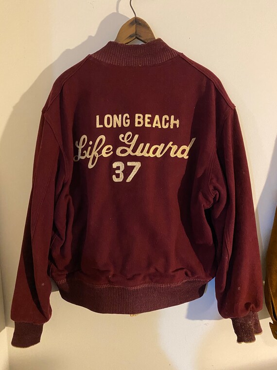Vtg 30s Butwin Lifeguard Jacket XL