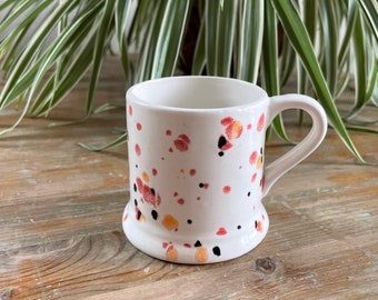 Espresso Cup | Coffee Cup | Hand Painted Ceramic Coffee Cup