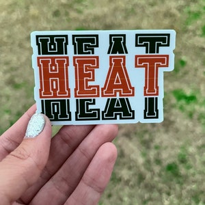 Miami Heat Vicewave Sticker for Sale by samiistoloff