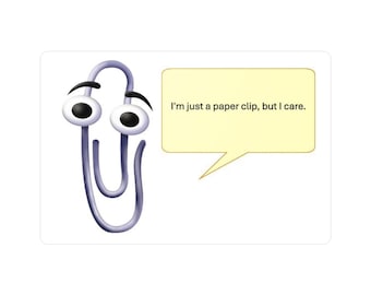 Clipee Laptop Sticker - Geeky Gift for Coders