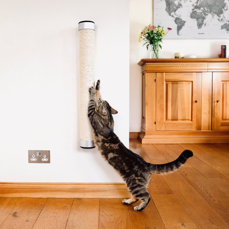 Catipilla Cat Scratcher / Post Wall-Mounted Replaceable & image 1