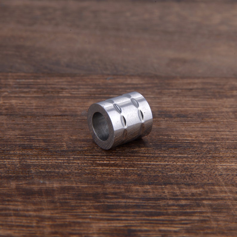 10*10mm stainless steel jewelry accessories SD8040250 hole 6mm